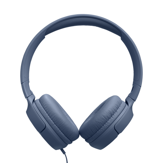 JBL Tune 520C USB-C - Blue - Hi-Res wired on-ear headphones - Left